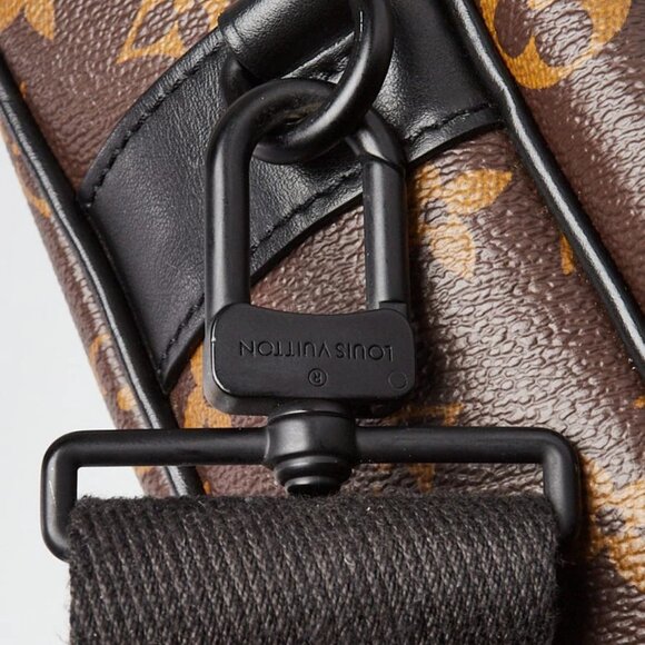 Louis Vuitton Monogram Macassar Canvas S Lock Messenger Bag - Picture 8 of 12